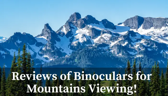 Reviews of Top Binoculars for Mountain Viewing