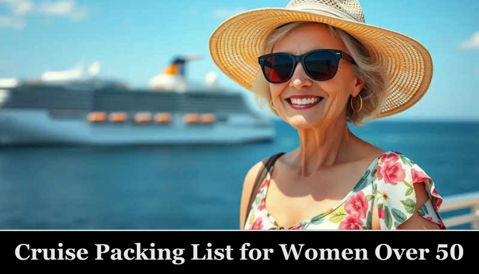 Smart Cruise Outfits Packing List for Women Over 50